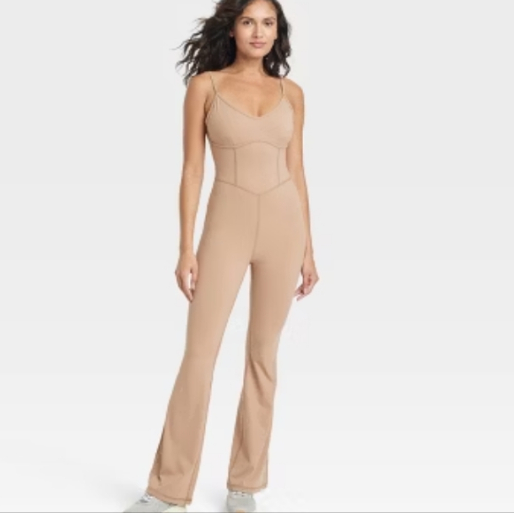 JoyLab Women's Brown Jumpsuit